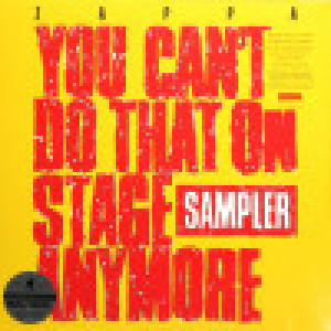 Вініловий диск Frank Zappa / You Can't Do That On Stage Anymore (Sampler) (2LP)