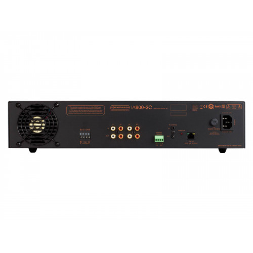 2-channel Power Amplifier Monitor Audio IA800-2C
