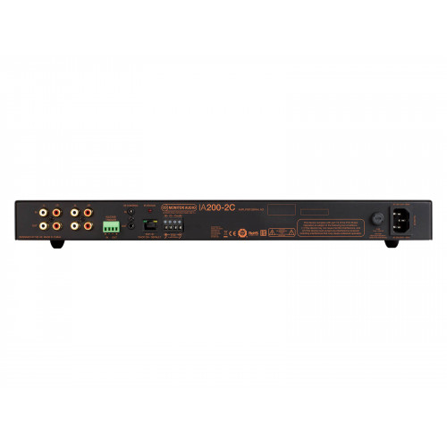 2-channel Power Amplifier Monitor Audio IA200-2C