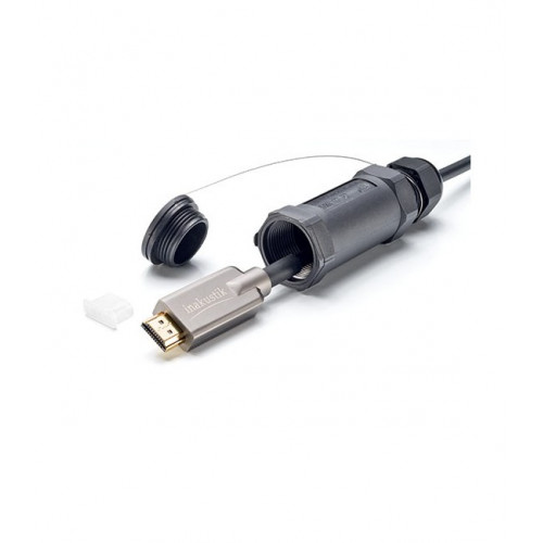 Оптичний HDMI кабель Inakustik Profi HDMI 2.0 LWL 124 Gbps броньований