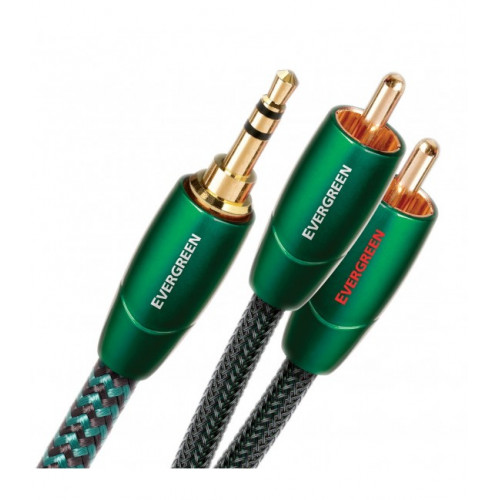 Міжблочний кабель Audioquest Evergreen 3.5 mm - 2RCA
