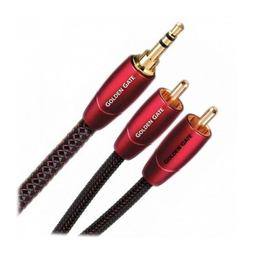 Міжблочний кабель Audioquest Golden Gate 3.5 mm - 2RCA