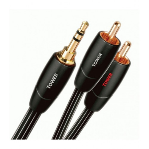 Межблочный кабель Audioquest Tower 3.5mm - 2RCA