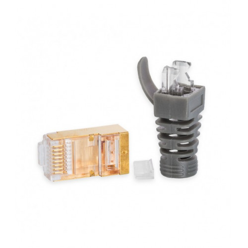 Ethernet кабель Supra Cat 8 STP Patch FRHF Blue RJ/E