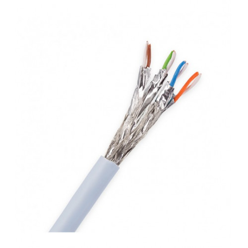 Ethernet кабель Supra Cat 8 STP Patch FRHF Blue RJ/E