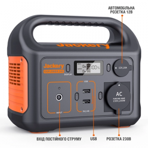 Зарядна станція Jackery Explorer 240 EU