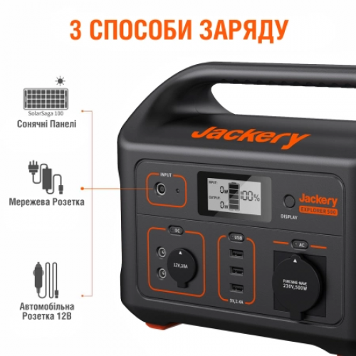 Зарядна станція Jackery Explorer 500EU