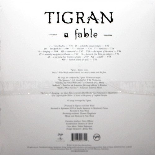 Вініловий диск Tigran / a Fable (LP)