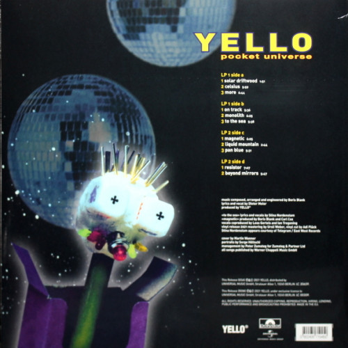 Вініловий диск Yello / Pocket Universe (Limited Edition) (2LP)