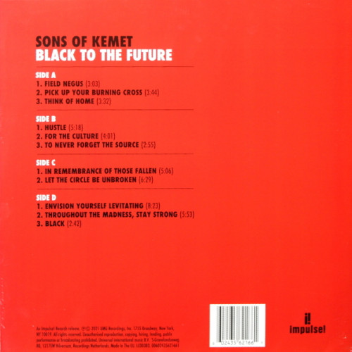 Вініловий диск Sons Of Kemet / Black To the Future (2LP)