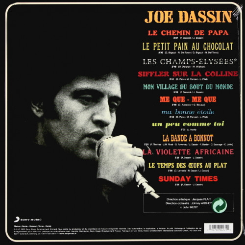 Вініловий диск Joe Dassin / Les Champs-Elysees (LP)