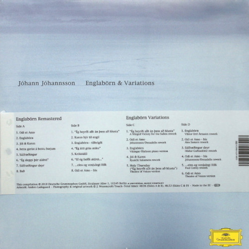 Вініловий диск Johann Johannsson / Englaborn & Variations (2LP)