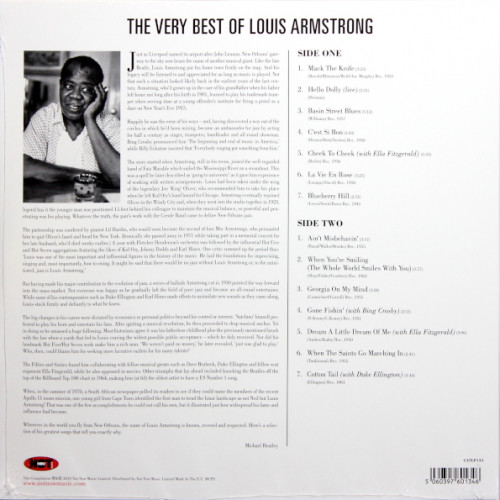 Louis Armstrong Vinyl Disc / The Very Best Of (LP)