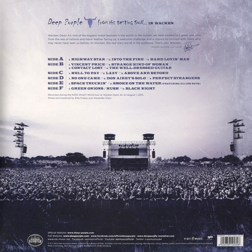 Виниловый диск Deep Purple / From The Setting Sun... In Wacken (3LP)