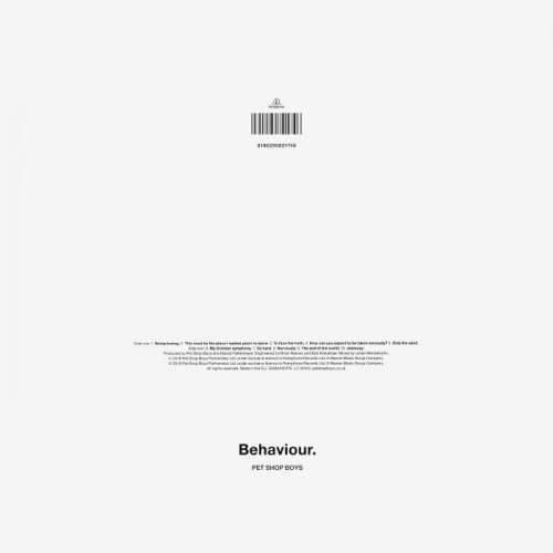 Вініловий диск Pet Shop Boys / Behaviour ( LP)