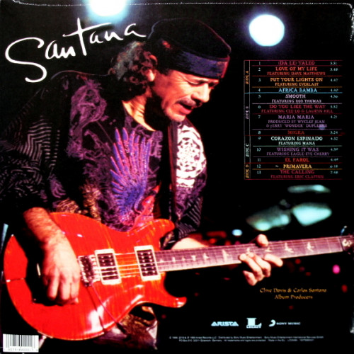 Вініловий диск Santana / Supernatural (2LP)