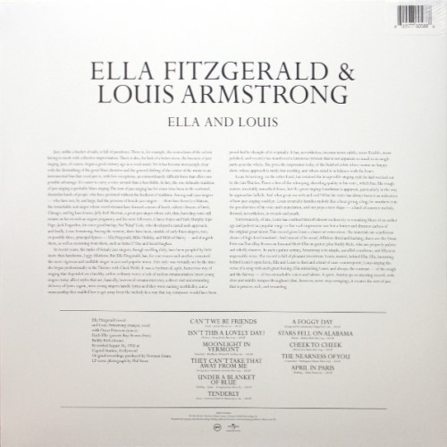 Вініловий диск Ella Fitzgerald & Louis Armstrong / Ella & Louis (Limited Edition) (LP)