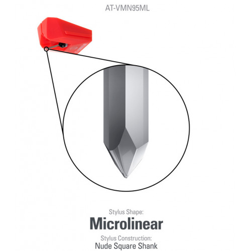 Головка звукознімача Audio-Technica AT-VM95ML
